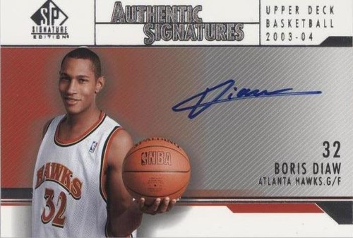 2003-04 SP Signature Edition - Boris Diaw #AS-BD
