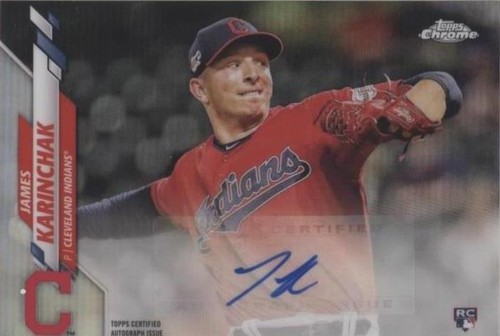 2020 Topps Chrome Update Series - James Karinchak #USA-JKA