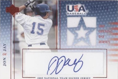 2005 Upper Deck USA Baseball - Jon Jay #JJ-GU