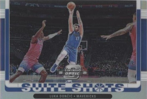 2022-23 Contenders Optic Luka Doncic Season Tickt Silver
