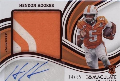 2023 Panini Immaculate Collection Collegiate Hendon Hooker #PPRA-HEH