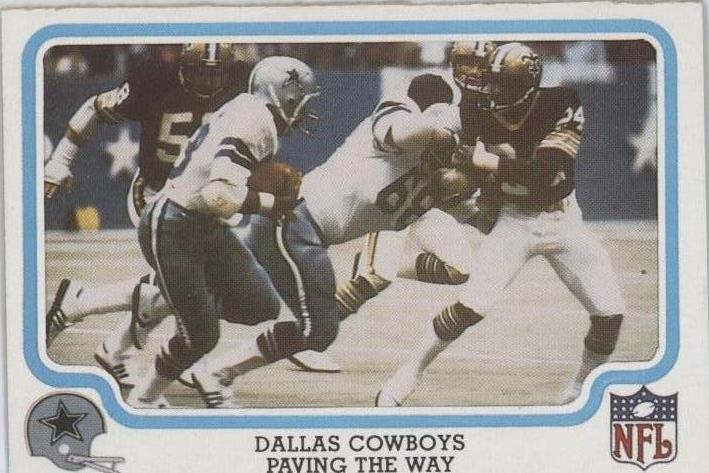 1979 Fleer NFL Team Action Tony Dorsett #13