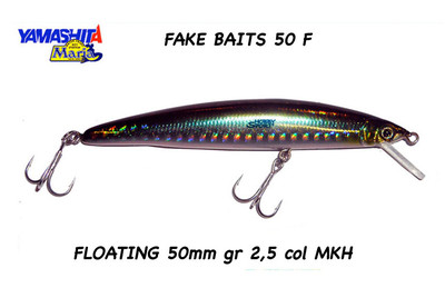 FAKE BAITS 50F YAMASHITA MARIA MKH 2.5g MINNOW FLOATING LIGHT SPIN AREA TROUT
