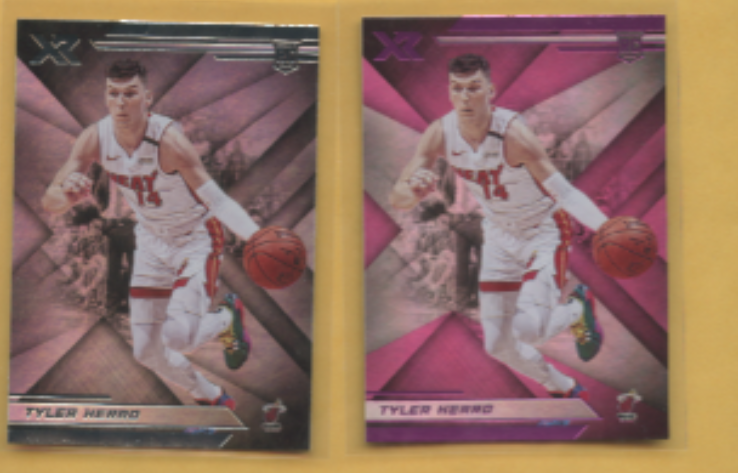 2 PINK & REG Tyler Herro BEAUTIFUL XR RC 2019-20 Miami Heat 2 PINK & REG Tyler Herro BEAUTIFUL XR RC 2019-20 Miami Heat