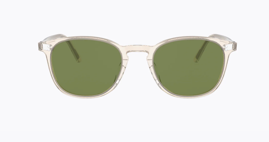 Pre-owned Oliver Peoples Kasdan Sun 51mm Ov5514su Msrp$566 Roger Federer's Fav Great Gift In Green