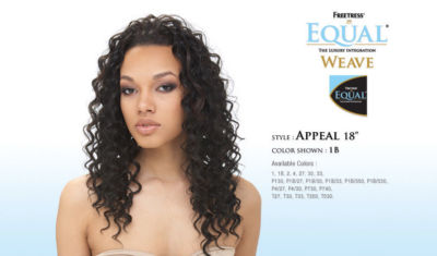 APPEAL 18'' - EQUAL FREETRESS SYNTHETIC WEAVE EXTENSION HAIR