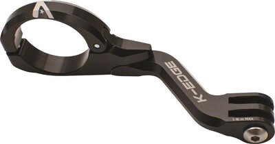 K-EDGE Go Big Pro Universal Camera/Light On-Center 31.8mm Handlebar Mount Black