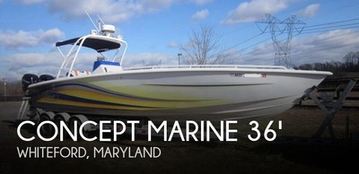 2004 Concept Marine 36 Center Console Used