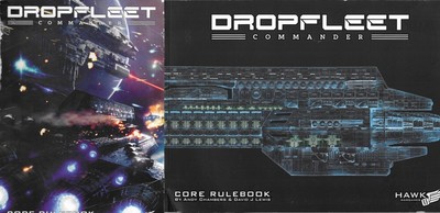 Hawk Wargames Dropfleet Commander Core Rulebook PB 2016 HDF-10001