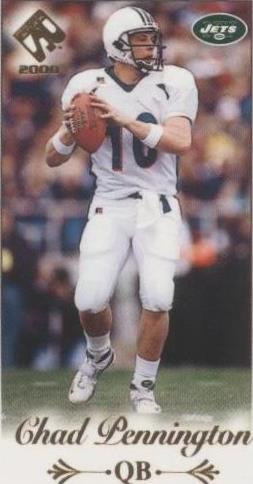 2000 Pacific Private Stock Chad Pennington #40