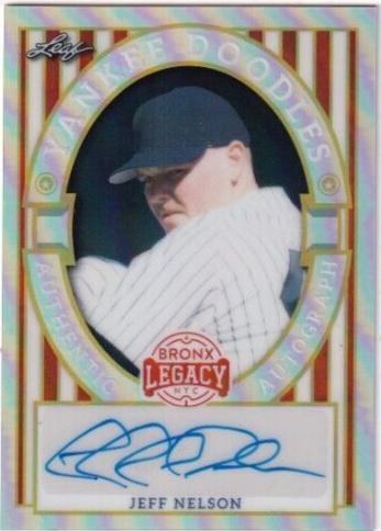 2024 Leaf a Bronx Legacy - Jeff Nelson #YD-JN1