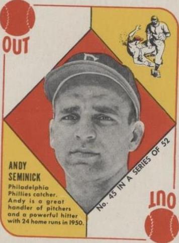 1951 Topps - Andy Seminick #45