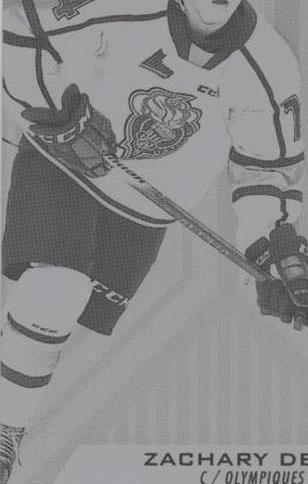 2021-22 Upper Deck SP Game Used CHL Edition - Zach Dean #NS-ZD