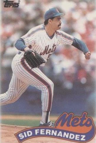 Topps League Leaders Minis 1989 - Sid Fernández #25