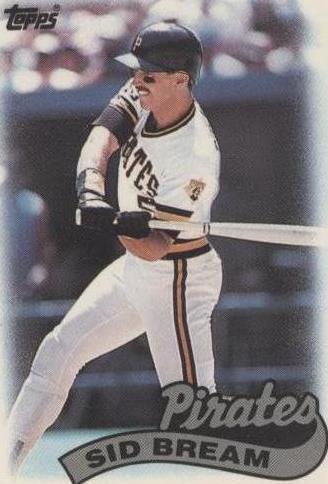 1989 Topps League Leaders Minis - Sid Bream #31