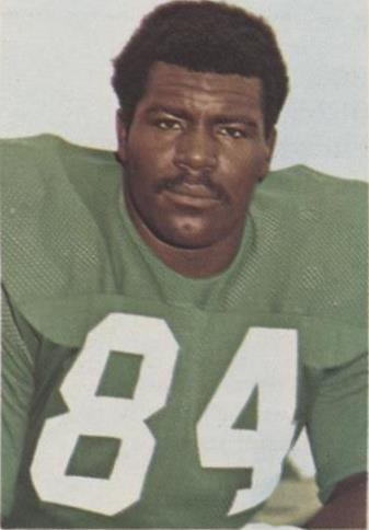 1971 The Wonderful World of Pro Football USA Player Stamps Richard Harris #305