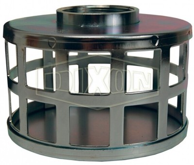Dixon SHS25 2 Square Hole Strainer Zinc Plated