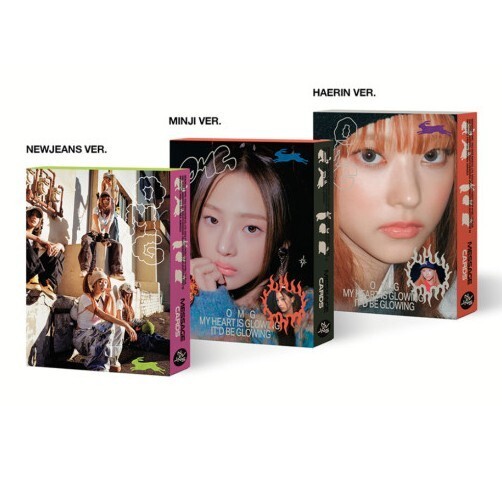NewJeans]OMG Message Card ver CD Album All member Brand New