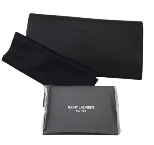 Pre-owned Saint Laurent Sl 364 Mask 009 Silver/green Gradient Unisex Sunglasses