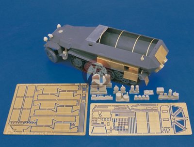 Royal Model 1/35 Sd.Kfz.251/1 Ausf.C Update Set Part.1 Tamiya 35020 [w/PE] 244