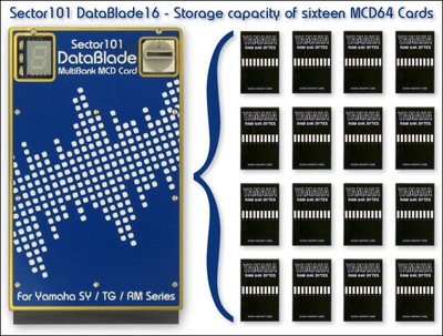 YAMAHA MCD64 MEMORY CARD