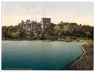 Photo:Scilly Isles,Tresco Abbey,Cornwall,England,c1895