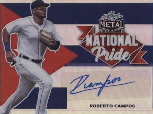 2021 Leaf Metal Draft - Roberto Campos #NP-RC1