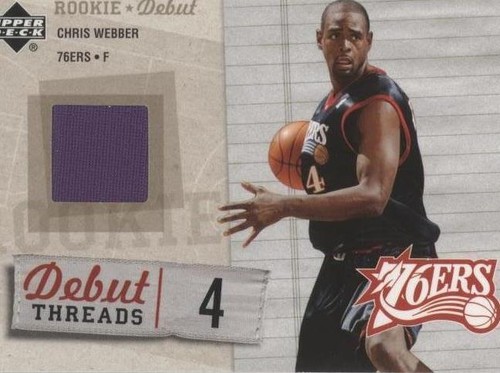 2005-06 Upper Deck Rookie Debut - Chris Webber #DT-CW
