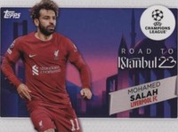 2022-23 Topps UEFA Club Competitions Mohamed Salah #RF-13