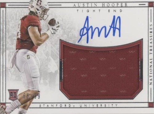 2016 Panini National Treasures Collegiate Austin Hooper #214
