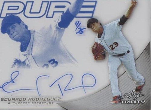 2013 Leaf Trinity - Eduardo Rodriguez #P-ER1