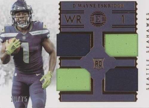 2021 Panini Encased D'Wayne Eskridge #RTM-DE