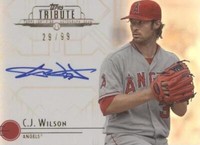 2014 Topps Tribute - C.J. Wilson #TA-CWI