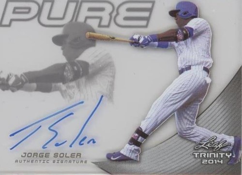2014 Leaf Trinity - Jorge Soler #P-JS1