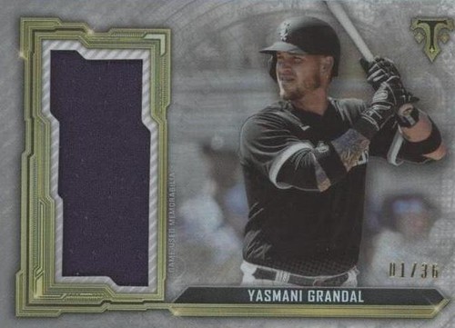 2020 Topps Triple Threads - Yasmani Grandal #SJR-YG
