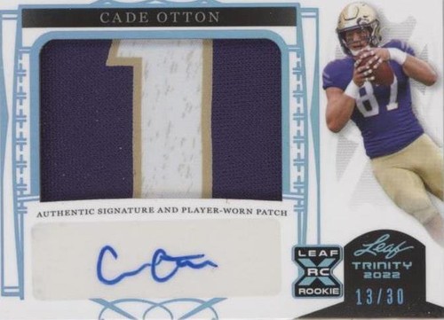 2022 Leaf Trinity Cade Otton #PA-CO2