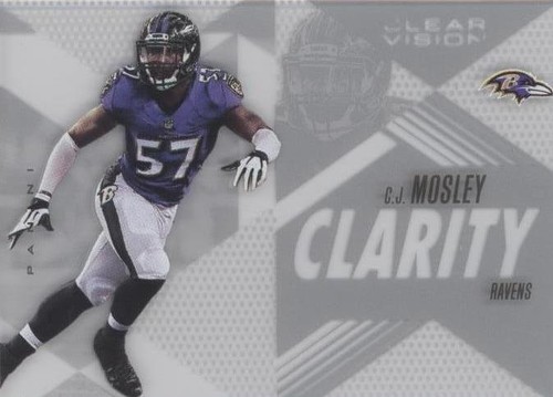 2015 Panini Clear Vision C.J. Mosley #CL-8