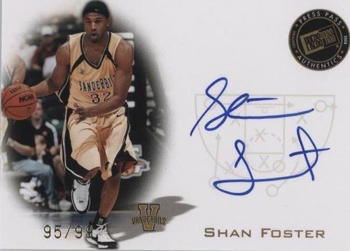 2008 Press Pass - Shan Foster #PPS-SF