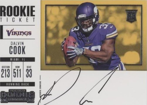 2017 Panini Contenders Dalvin Cook #349