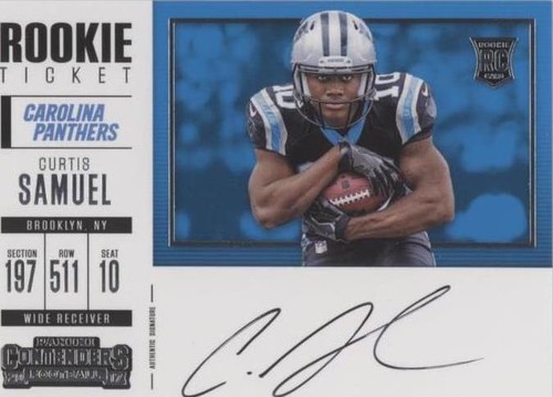 2017 Panini Contenders Curtis Samuel #370