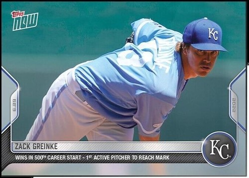 2022 Topps Now - Zack Greinke #431