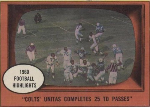 1961 Topps Johnny Unitas #57