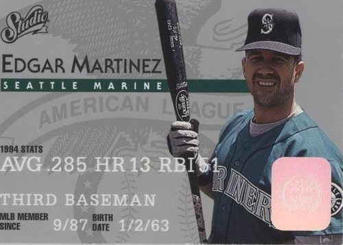 1995 Studio - Edgar Martinez #183