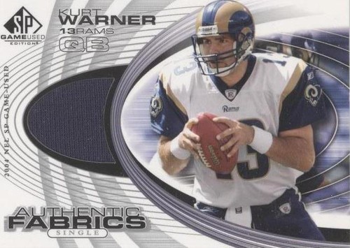 2004 SP Game Used Edition Kurt Warner #AF-KW