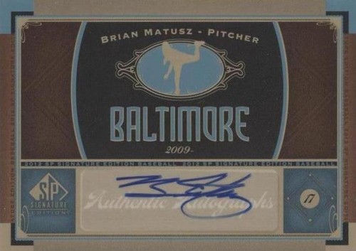 2012 SP Signature Edition - Brian Matusz #BAL 7