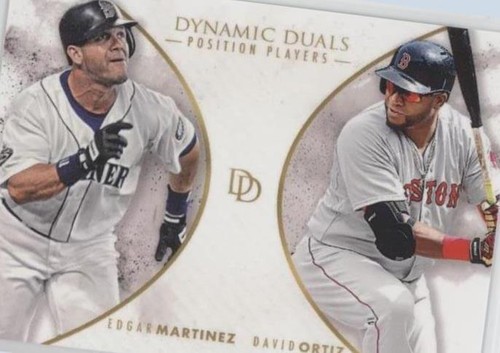 2018 Topps On Demand Dynamic Duals - David Ortiz Edgar Martinez #PP2