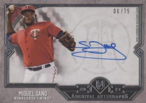 2017 Topps Museum Collection - Miguel Sanó #AA-MSA