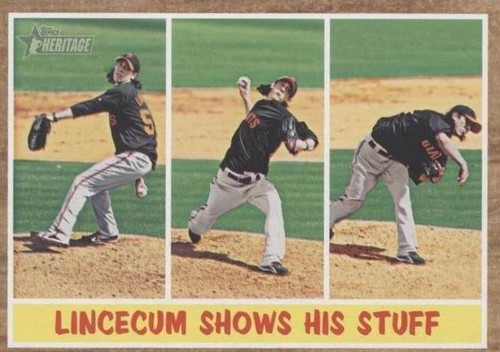 2011 Topps Heritage - Tim Lincecum #319
