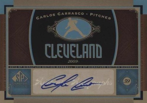 2012 SP Signature Edition - Carlos Carrasco #CLV 8