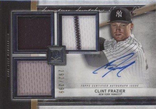 2020 Topps Museum Collection - Clint Frazier #SSTA-CF